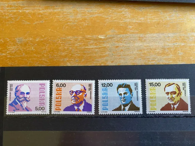 Briefmarken Polen Polska 1982 Mi-Nr. 2836 - 2839 postfrisch