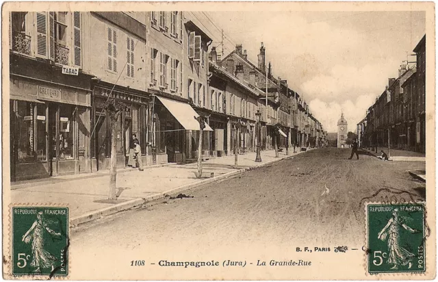 CHAMPAGNOLE (39) - La Grande Rue