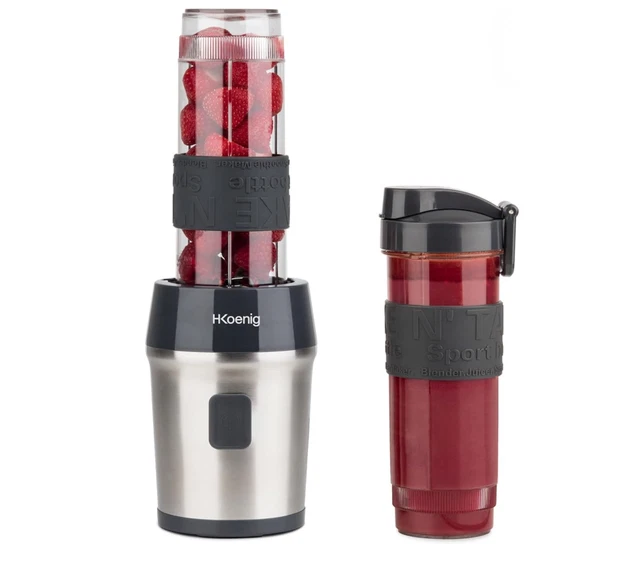 Blender Smoothie 1.25L, Uten Mixeur Blender pour Milk-Shake, Jus
