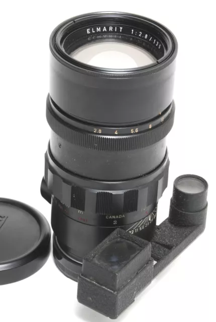 Leitz Canada Elmarit 2.8/135mm lens  needs cleaning Leica M- Mount