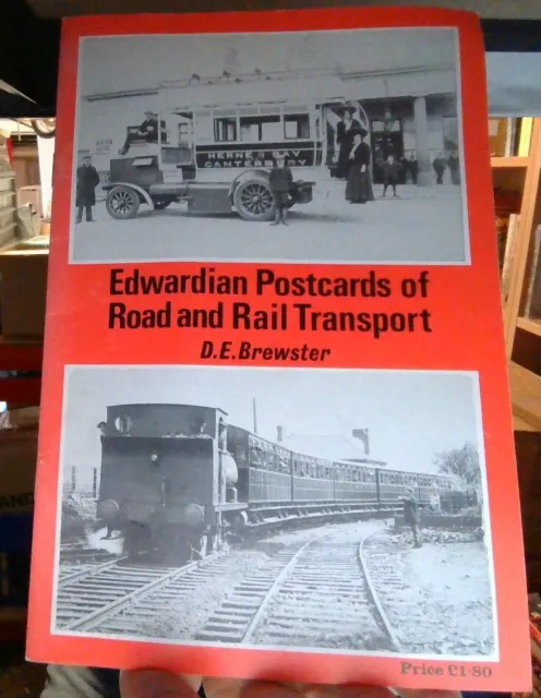 POSTCARDS : Edwardian Postcards of Road and Rail Transport BREWSTER-ELEMENT GOOD