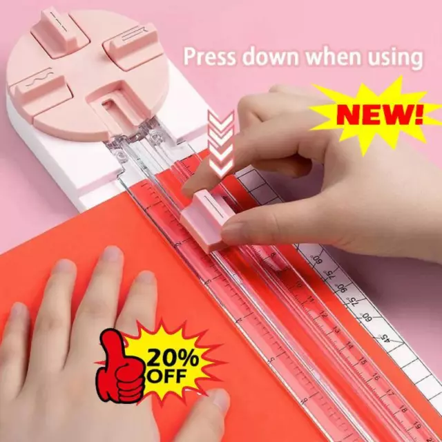 Heavy Duty A4 Photo Paper Cutter Guillotine Card Trimmer Ruler Home-Office-Tool-
