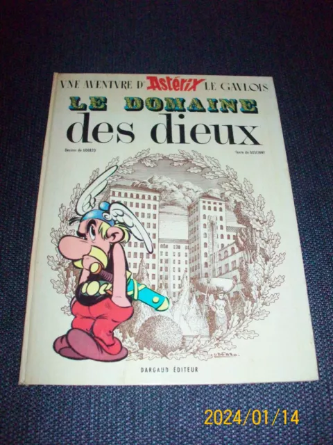 Asterix Französische - Ausgabe 1971 - Le Domaine Des Dieux - von Rene Goscinny