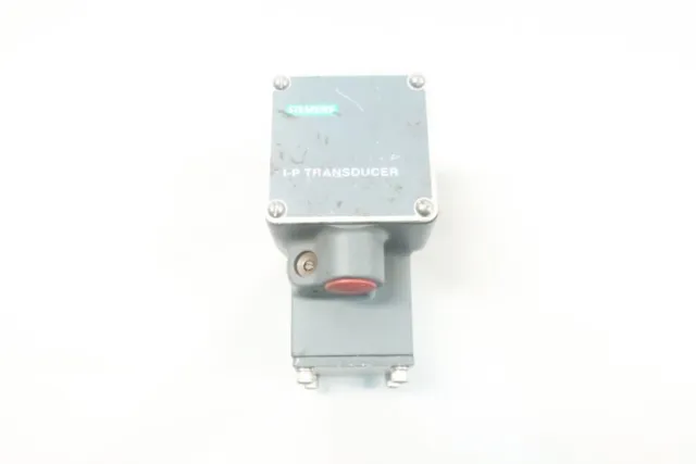 Siemens 77-16 Current To Pressure Transducer 4-20ma 3-15psi 15v-dc