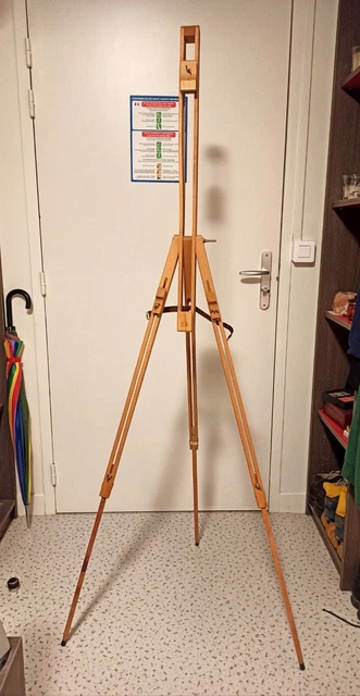 Chevalet D'atelier MABEF M13 En Bois De Hêtre - Réglable Et Stable Pour Artistes (230 Cm De Haut) - 7