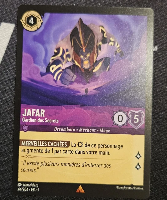 CARTE DISNEY LORCANA - Chapitre 1 - HANS (FOIL) 180/204 Super Rares FR. EUR 8,50 - FR