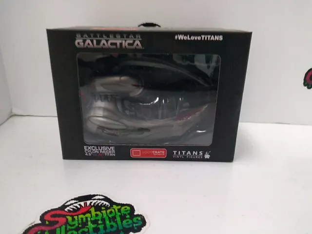 Battlestar Galactica Cylon Raider 4.5" Titans Vinyl Figure Loot Crate