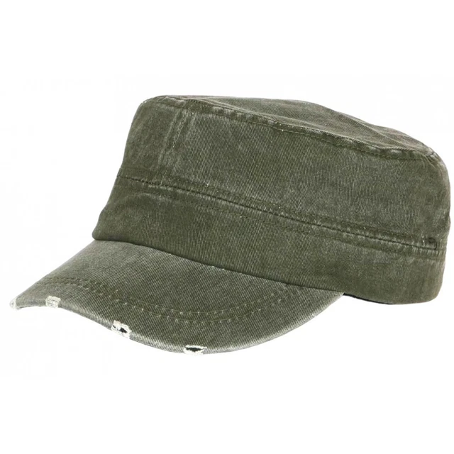 Casquette Militaire Vintage Nyls Création - Bleue, Coton, Taille Unique, Neuve Avec étiquette