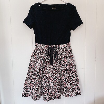 Kate Spade Wildflower Mixed Media Dress Size Small
