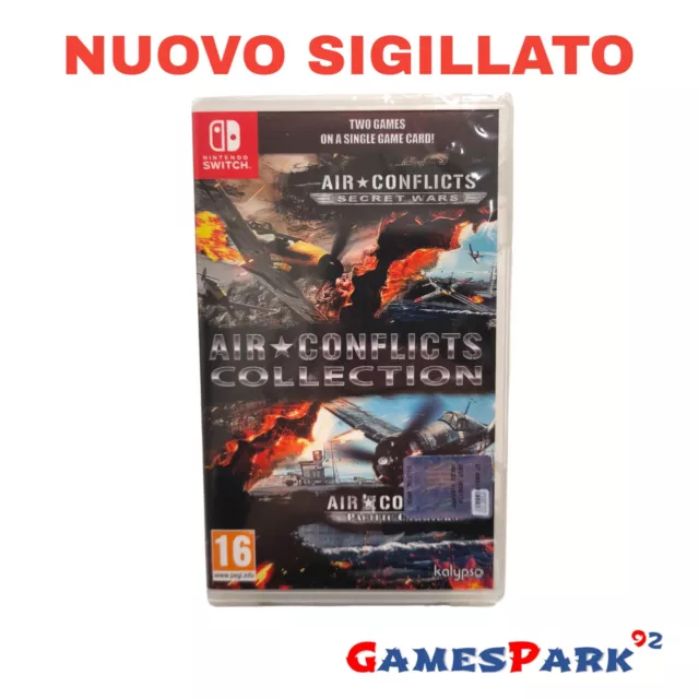 AIR CONFLICTS COLLECTION SWITCH NINTENDO GIOCO NUOVO PER Italiano PAL DI GUERRA