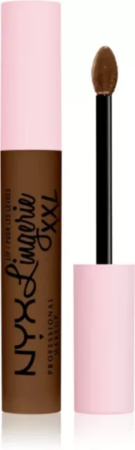 NYX Profi Lippendessous XXL matt flüssiger Lippenstift IN SHADE GOIN' NUDA