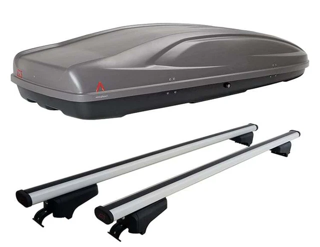Accessorypart Barres De Toit Volant Modèle FLY Pour Volvo XC90 2003-2015 - Gris - Porte-Bagages Robuste