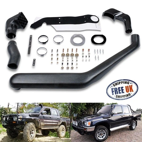 RAISED AIR FLOW Intake Snorkel Kit For Toyota Hilux Pickup 198997 Surf 4Runner £279.95