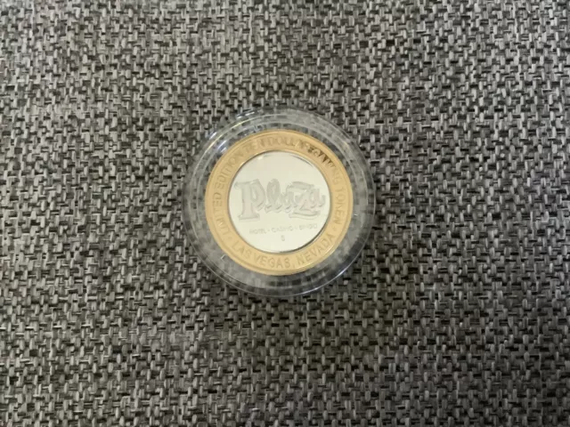 Plaza Las Vegas $10 Silver Strike .999 Silver Gaming Token