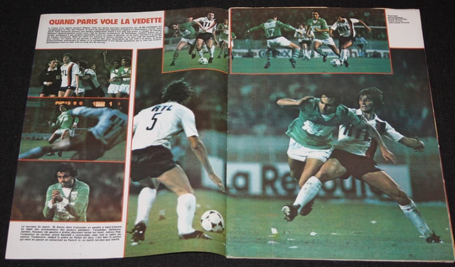 Football Coupe D'Europe 1980 St Etienne Hambourg Uefa Cup Platini