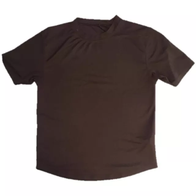 British Army Issued Brown T-Shirt Combat Anti Static Coolmax Top Mtp S M L Xl