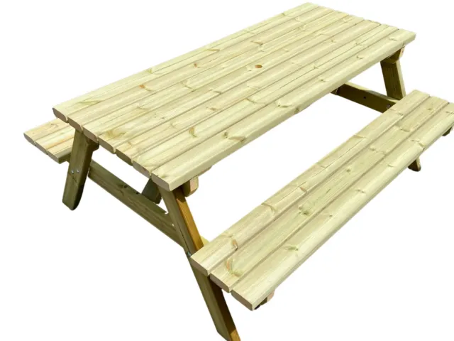 Wooden Picnic Table/Bench, Heavy Duty Pub Bench, Picnic table & Bench Set