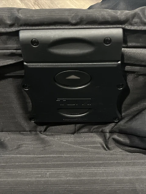 TUMI Adjustable Upright Rolling Suitcase Black 18