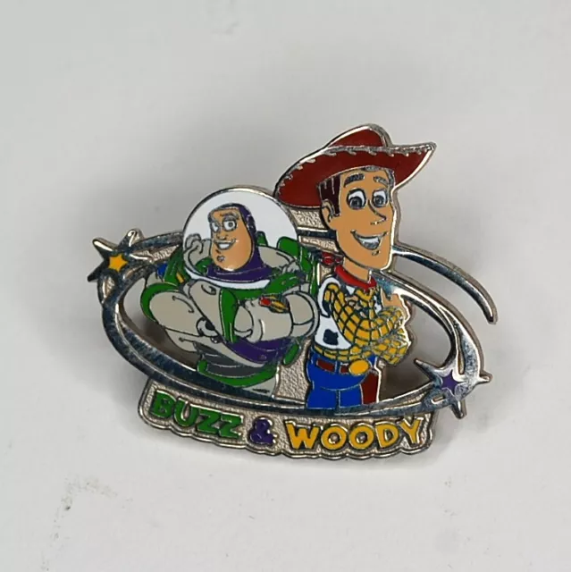 Disney Buzz Lightyear and Woody Pin Trading Starter Toy Story 16444