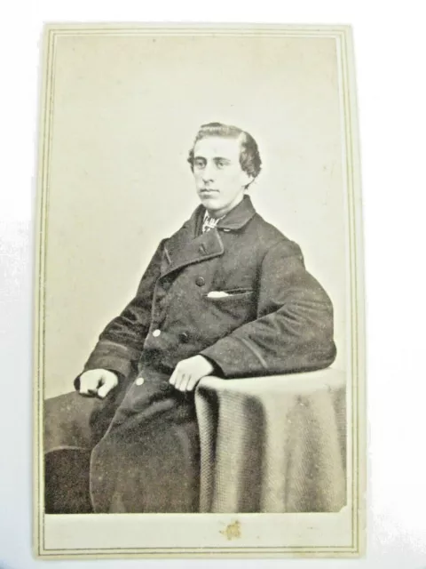 Connecticut Civil War Soldier Identified Cdv Photograph