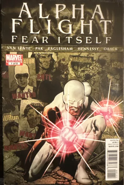 ALPHA Flight: Fear Itself #1 - Marvel Comic #1 Of 8