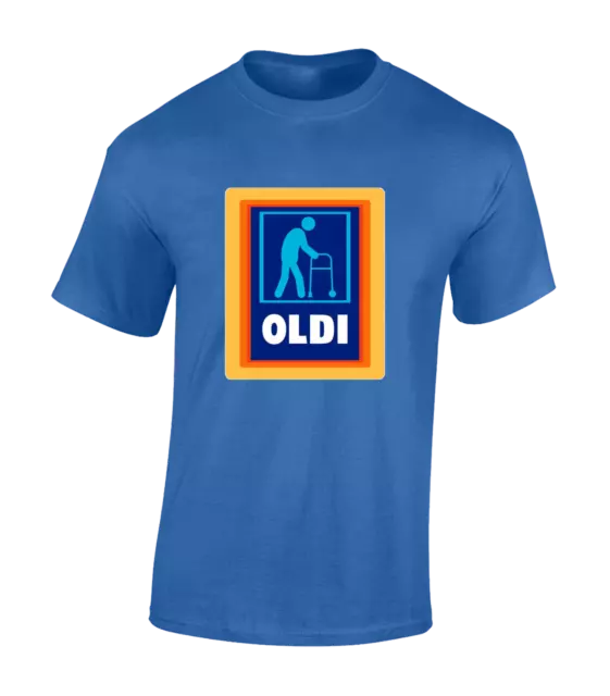 Oldi Funny T Shirt Joke Birthday For Dad Grandad Husbandgift Present Idea Tee