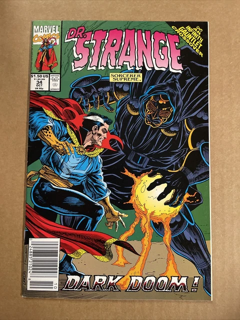 Dr. Strange #34 1St Print Marvel Comics(1991) Infinity Gauntlet Crossover Thanos