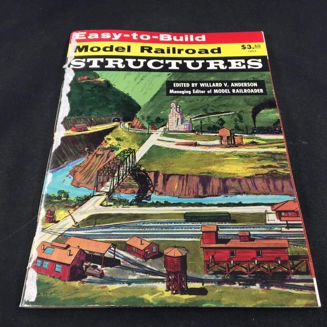 EASY TO BUILD Model Railroad Structures Willard V. Anderson