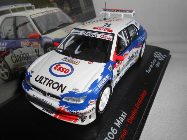 Maquette Peugeot 306 MAXI 96 Rallye de Monte Carlo 1/24