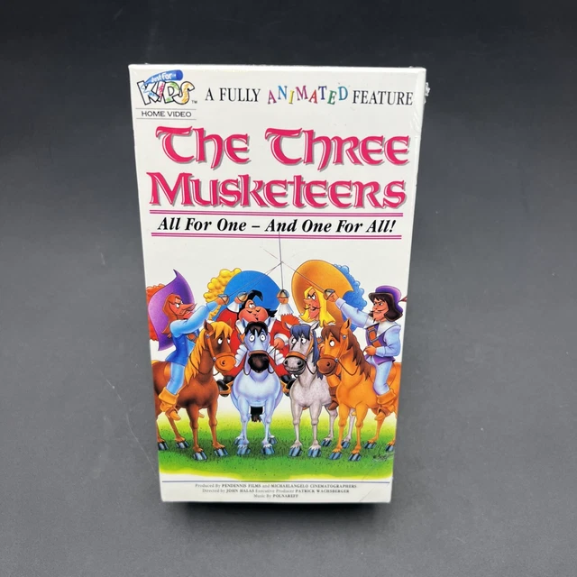 THREE MUSKETEERS, THE - All for One and One for All (VHS, 1991) New/Sealed £13.45 - PicClick UK