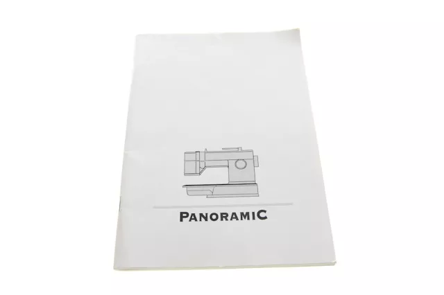 Original Bedienungsanleitung für Panoramic Nähmaschine