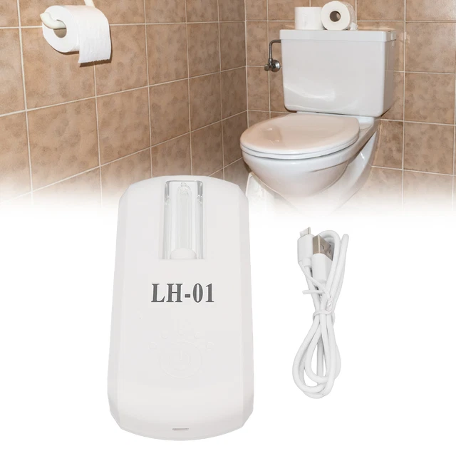 Toilet Bowl UV Lamp Ozone Waterproof 2 Modes Rechargeable Multi Purpose Sens NOW