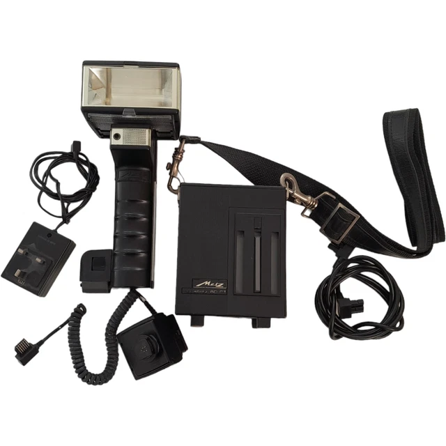 Metz Sca 312/2 Af Canon Dedicated Flash Module + Mecablitz Sca 300 With Battery