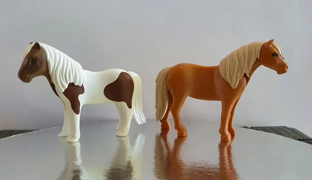 Lot De 10 Figurines Poneys Vintage - Diverses Marques (McDo, Bella Sara) - Occasion