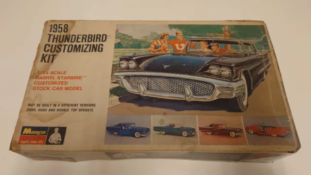 Monogramm 1959 Thunderbird Anpassungskit - Massstab 1/25 Modellsatz Sammlung Set