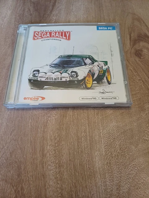 Vintage Rally Computer SEGA RALLY 2 Sega Rally Championship PC Win 95 98. 1999 Video Game ...