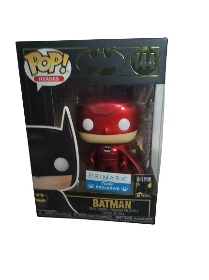 Funko Pop Batman Red Metallic – Primark Exclusive – 80 Jahre Batman Edition