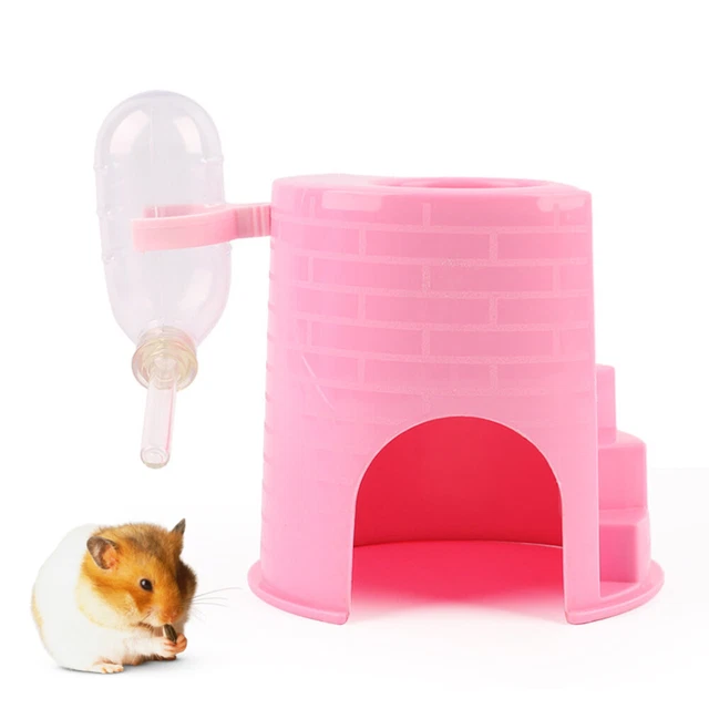 Haustier Hamster Ratte Meerschweinchen Kleintier Schloss Schlafhaus Leiter