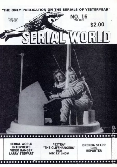 Serial World Fanzine #16 FN 6.0 1978 Stock Image