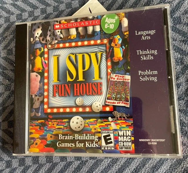 SCHOLASTIC I SPY Cd - Rom. Fun House $14.00 - PicClick AU