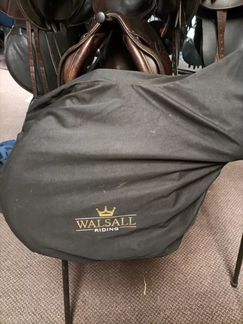 WALSALL RIDING black saddle cover