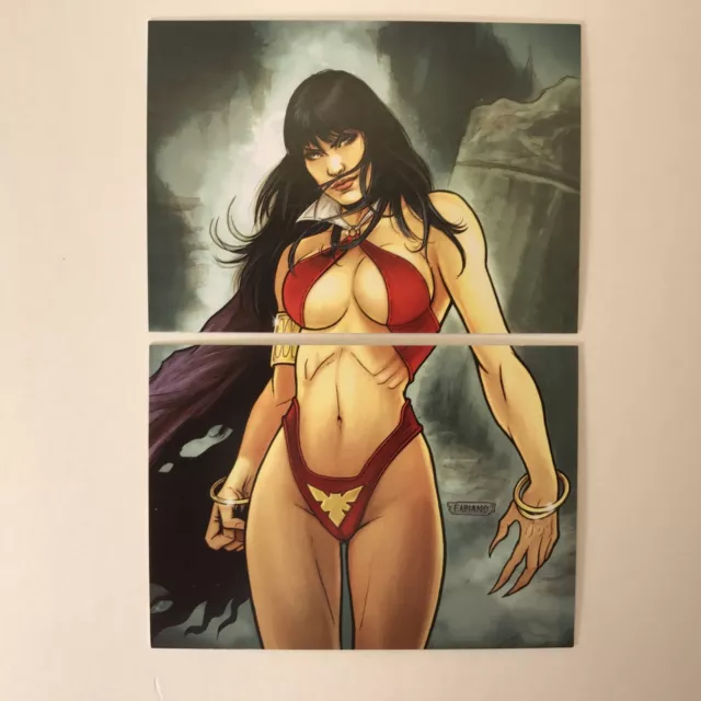 CHEAP PROMO CARD: VAMPIRELLA SERIES 2 (Breygent 2012) WONDERCON Puzzles