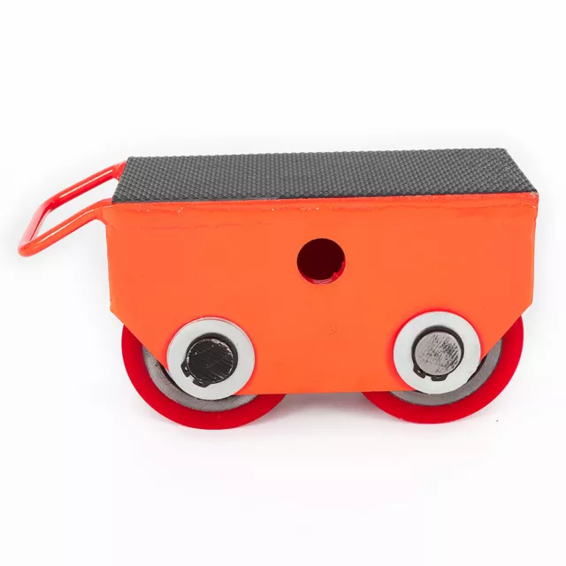 360° Heavy Duty Machine Dolly Skate Machinery Roller Mover Cargo Trolley 2.5Ton