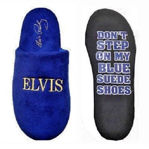 Elvis Presley Slippers One Size Fits Most - From Memphis - New in Package!