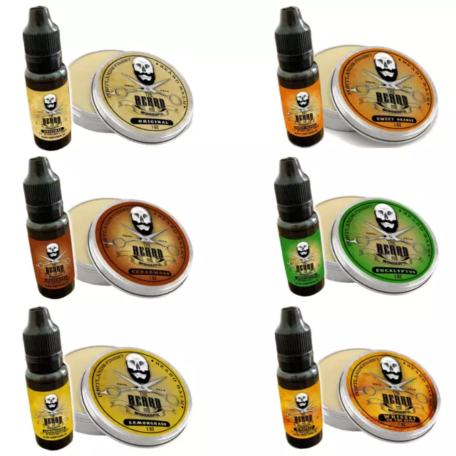 Beard Oil Hair Conditioning Balm Scented Grooming Styling Taming Moustache Wax