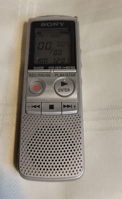 Sony IC Voice Recorder ICD-BX800 Handheld Digital Message Notes Tested