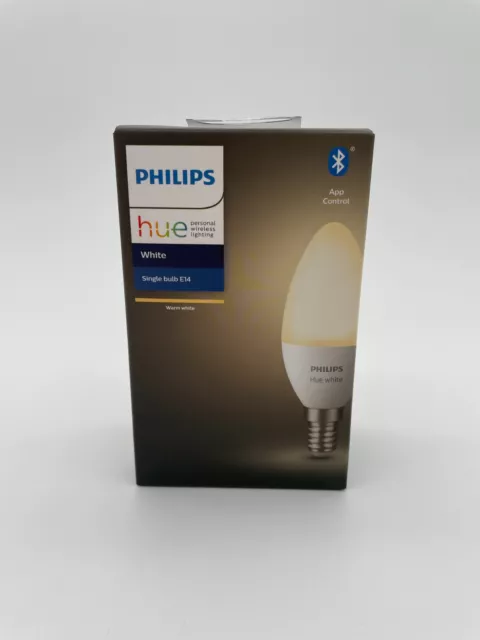 PHILIPS HUE White E14 5,5W 470lm Single Smart App Steuerung - Einzelpack NEU/OVP