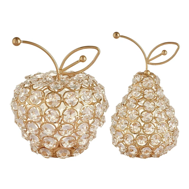 Neue Strass Kristall Ornament Statue Skulptur Hause Tischplatte Dekoration
