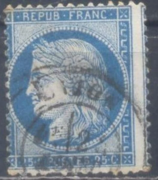 Mi-Nr.4b  Frankreich Jahrgang 1849 Gestempelt  (XD1817)