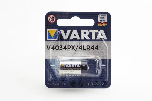 VARTA V4034 6V 4LR44 4034PX PX28 Alkaline Battery Px 28 (1702139612)